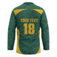 Custom South Africa Soccer Hockey Jersey Bafana Bafana Spirit African Pattern - African Pride