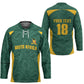 Custom South Africa Soccer Hockey Jersey Bafana Bafana Spirit African Pattern - African Pride