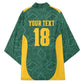 Custom South Africa Soccer Kimono Bafana Bafana Spirit African Pattern - African Pride