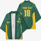 Custom South Africa Soccer Kimono Bafana Bafana Spirit African Pattern - African Pride