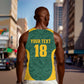 Custom South Africa Soccer Men Tank Top Bafana Bafana Spirit African Pattern - African Pride