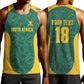 Custom South Africa Soccer Men Tank Top Bafana Bafana Spirit African Pattern - African Pride