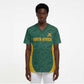 Custom South Africa Soccer Scrub Top Bafana Bafana Spirit African Pattern - African Pride