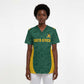 Custom South Africa Soccer Scrub Top Bafana Bafana Spirit African Pattern - African Pride