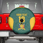 Custom South Africa Soccer Spare Tire Cover Bafana Bafana Spirit African Pattern - African Pride