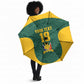 Custom South Africa Soccer Umbrella Bafana Bafana Spirit African Pattern - African Pride