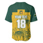 Custom South Africa Soccer Baseball Jersey From Protea Roots We Rise - African Pride