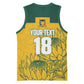 Custom South Africa Soccer Basketball Jersey From Protea Roots We Rise - African Pride