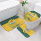 Custom South Africa Soccer Bathroom Set From Protea Roots We Rise - African Pride