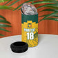 Custom South Africa Soccer 4 in 1 Can Cooler Tumbler From Protea Roots We Rise - African Pride