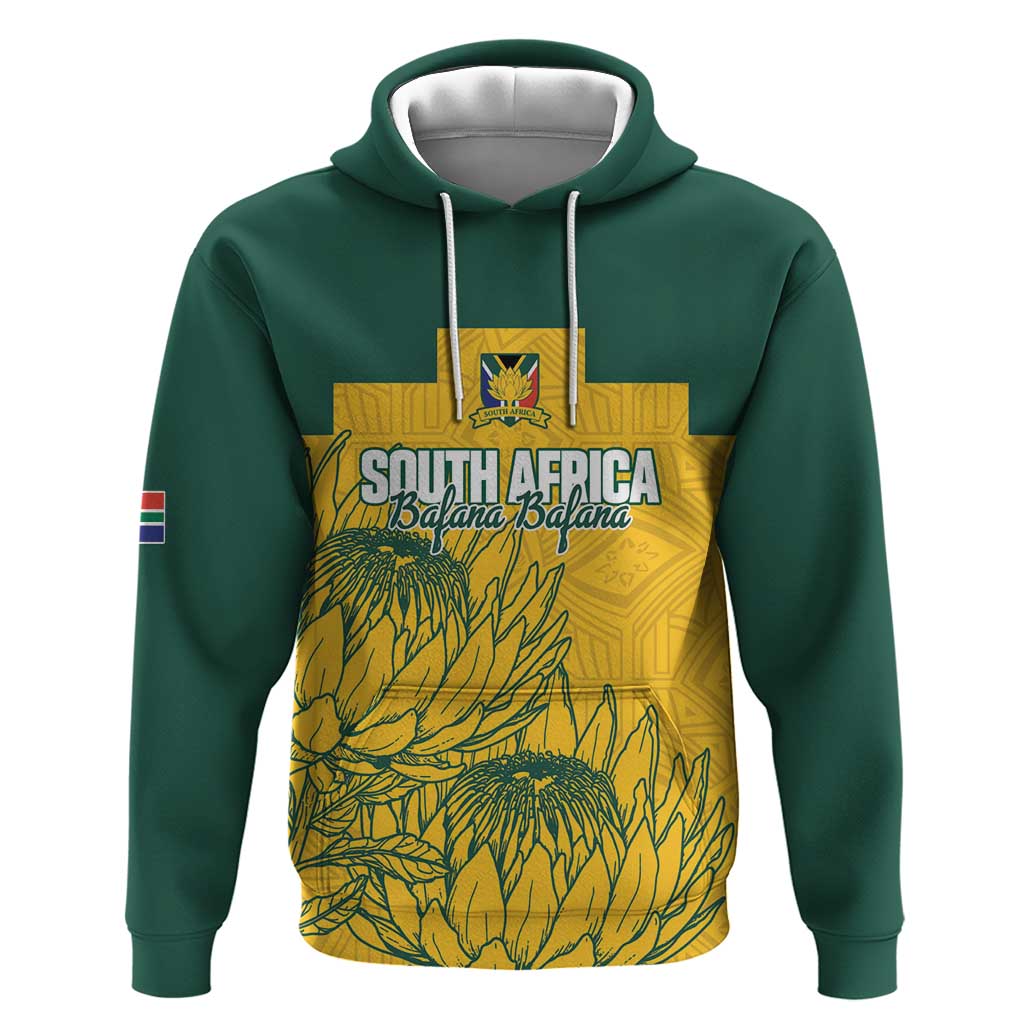 Custom South Africa Soccer Hoodie From Protea Roots We Rise - African Pride