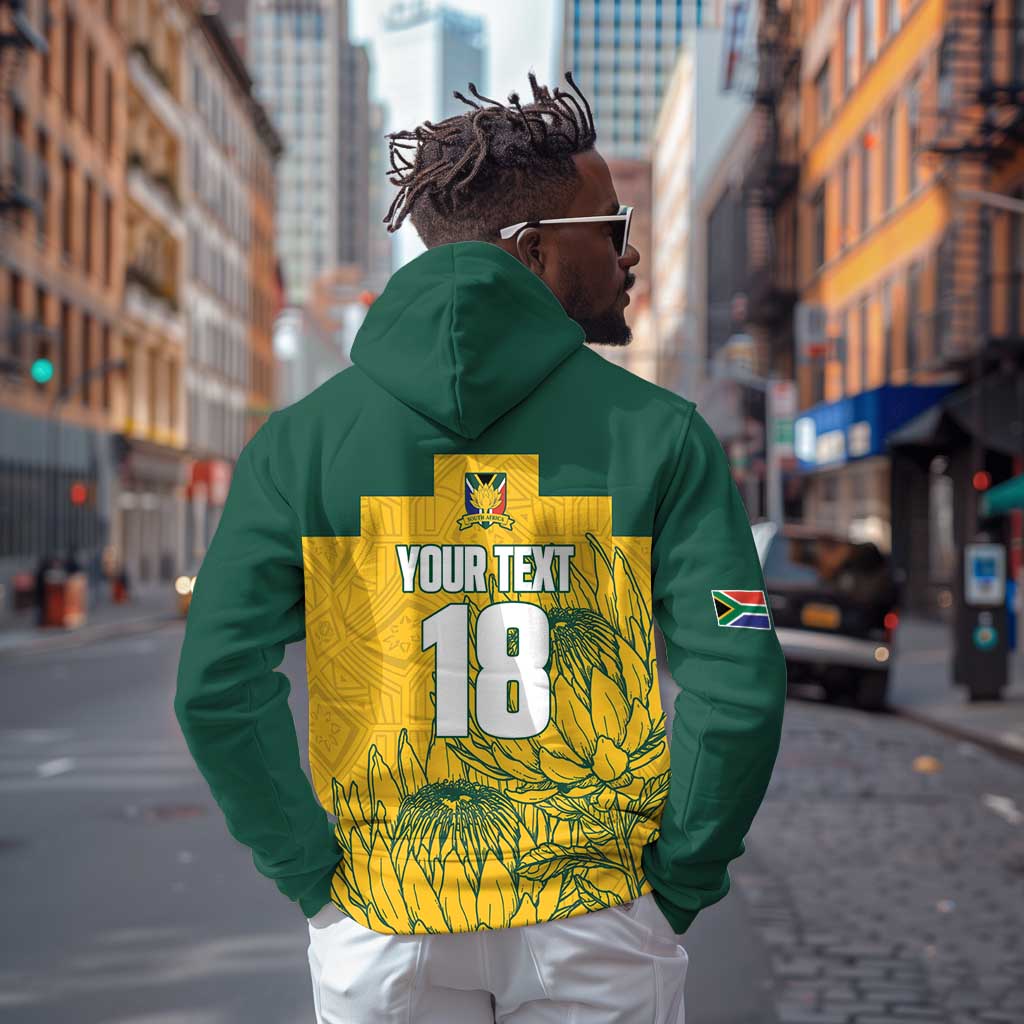 Custom South Africa Soccer Hoodie From Protea Roots We Rise - African Pride