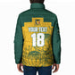 Custom South Africa Soccer Padded Jacket From Protea Roots We Rise - African Pride