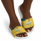Custom South Africa Soccer Slide Sandals From Protea Roots We Rise - African Pride