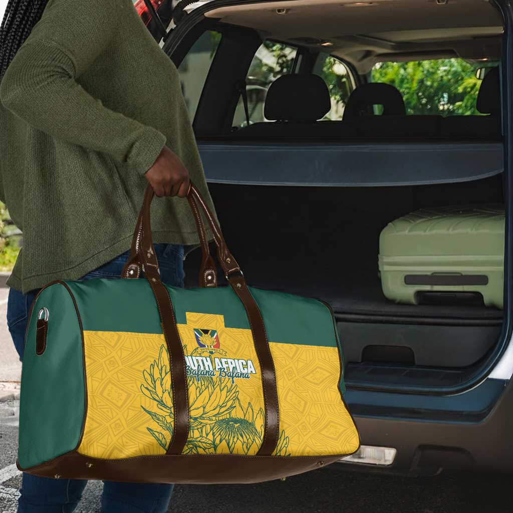 Custom South Africa Soccer Travel Bag From Protea Roots We Rise - African Pride