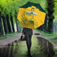 Custom South Africa Soccer Umbrella From Protea Roots We Rise - African Pride