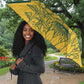 Custom South Africa Soccer Umbrella From Protea Roots We Rise - African Pride