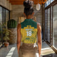 Custom South Africa Soccer Women Sleeveless Polo Shirt From Protea Roots We Rise - African Pride