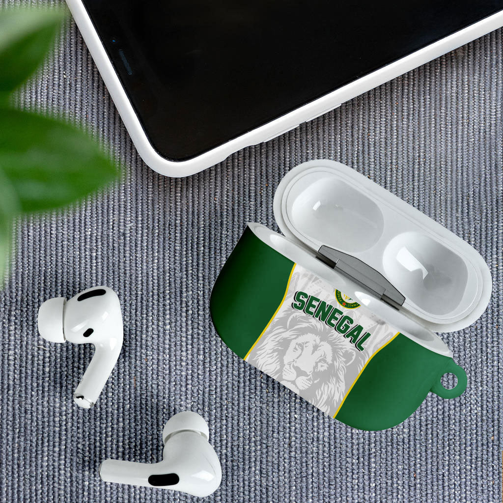 Senegal Football 2026 AirPods Case Proud Lions of Teranga Spirit