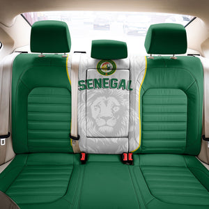 Senegal Football 2026 Back Car Seat Cover Proud Lions of Teranga Spirit