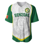 Custom Senegal Football 2026 Baseball Jersey Proud Lions of Teranga Spirit
