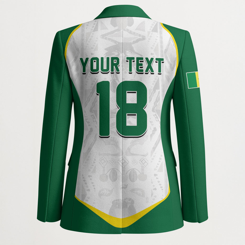 Custom Senegal Football 2026 Blazer Proud Lions of Teranga Spirit