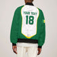 Custom Senegal Football 2026 Bomber Jacket Proud Lions of Teranga Spirit