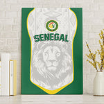 Senegal Football 2026 Canvas Wall Art Proud Lions of Teranga Spirit