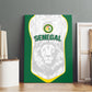 Senegal Football 2026 Canvas Wall Art Proud Lions of Teranga Spirit