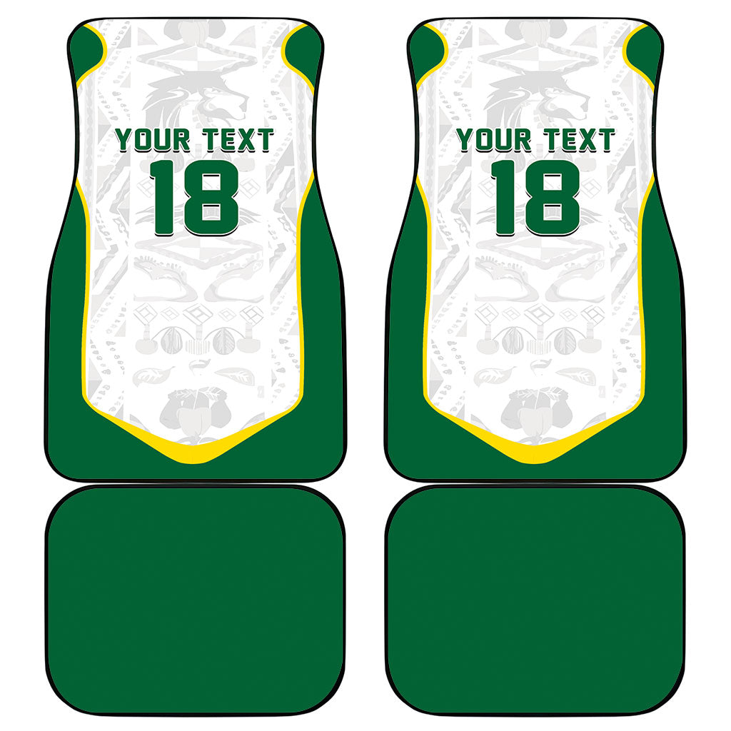 Custom Senegal Football 2026 Car Mats Proud Lions of Teranga Spirit