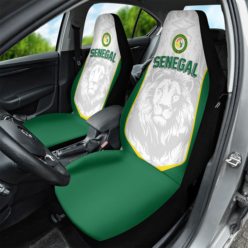 Senegal Football 2026 Car Seat Cover Proud Lions of Teranga Spirit