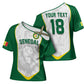Custom Senegal Football 2026 Cross Shoulder Shirt Proud Lions of Teranga Spirit