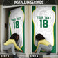 Custom Senegal Football 2026 Door Cover Proud Lions of Teranga Spirit