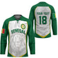 Custom Senegal Football 2026 Hockey Jersey Proud Lions of Teranga Spirit
