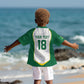 Custom Senegal Football 2026 Kid Hawaiian Shirt Proud Lions of Teranga Spirit