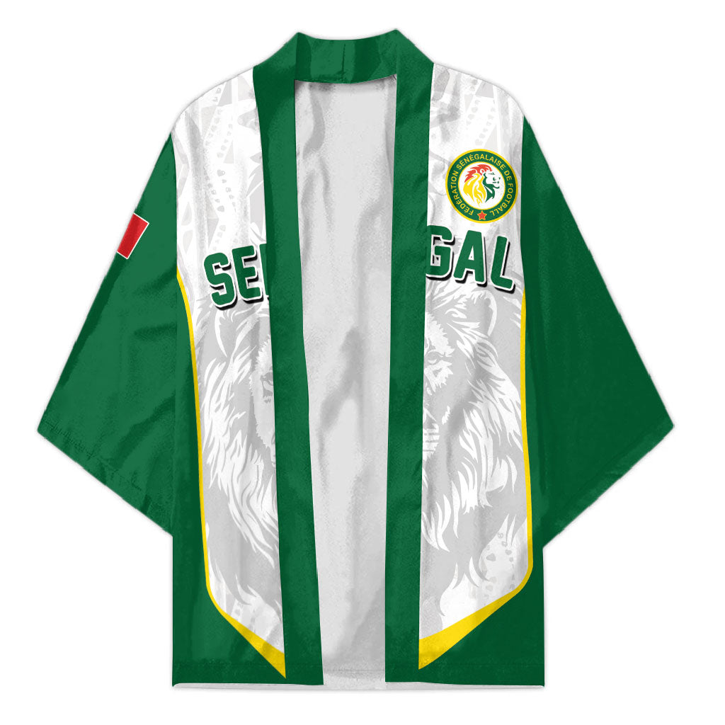 Custom Senegal Football 2026 Kimono Proud Lions of Teranga Spirit