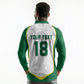 Custom Senegal Football 2026 Long Sleeve Polo Shirt Proud Lions of Teranga Spirit