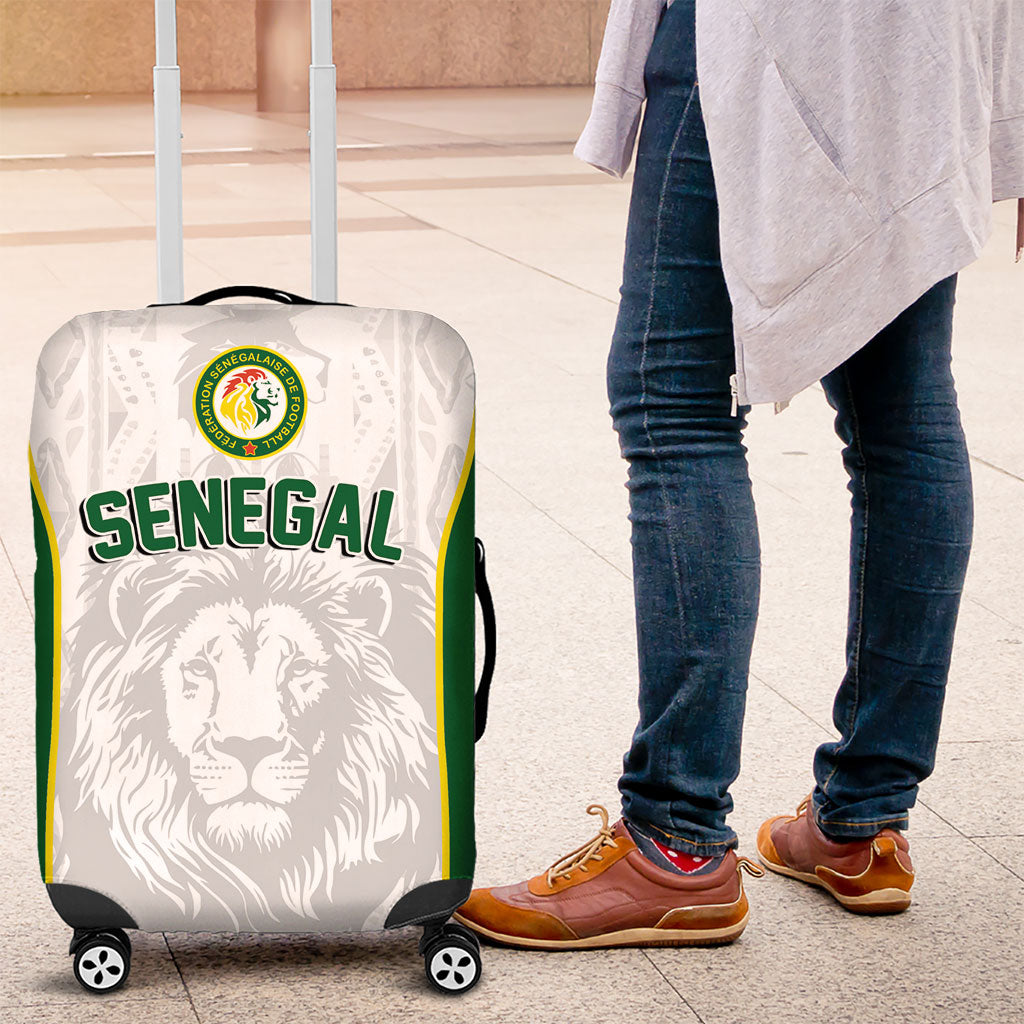 Senegal Football 2026 Luggage Cover Proud Lions of Teranga Spirit