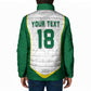 Custom Senegal Football 2026 Padded Jacket Proud Lions of Teranga Spirit