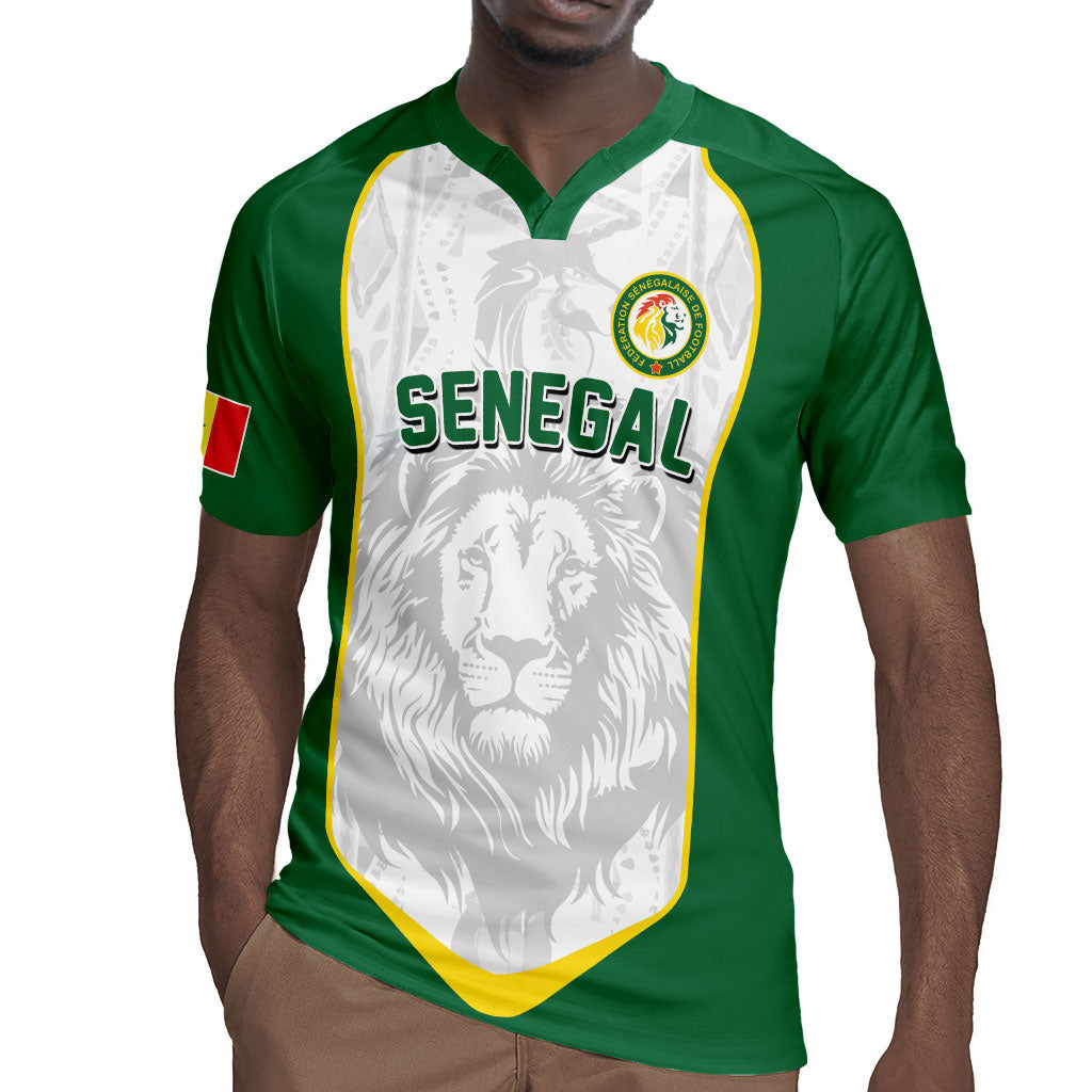 Custom Senegal Football 2026 Rugby Jersey Proud Lions of Teranga Spirit