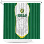 Senegal Football 2026 Shower Curtain Proud Lions of Teranga Spirit