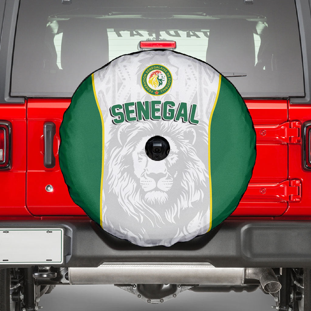 Senegal Football 2026 Spare Tire Cover Proud Lions of Teranga Spirit
