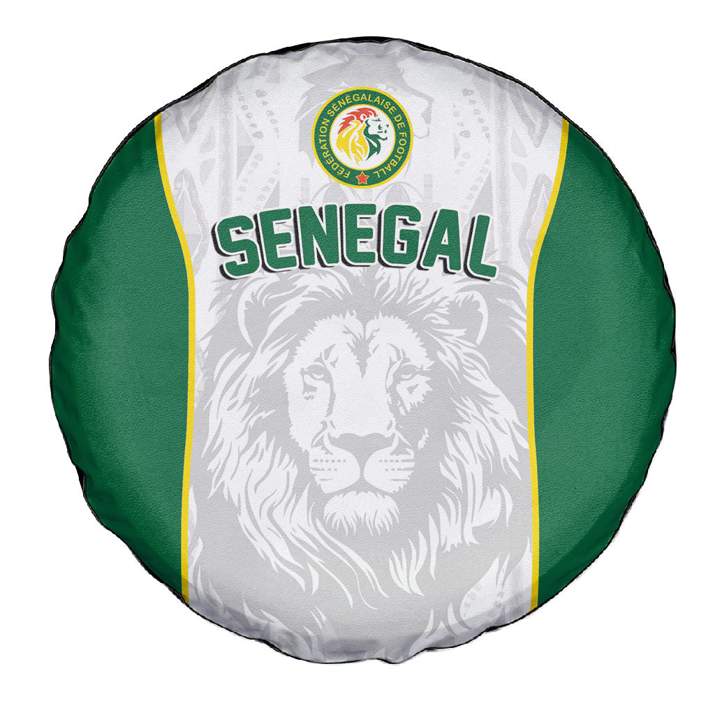 Senegal Football 2026 Spare Tire Cover Proud Lions of Teranga Spirit