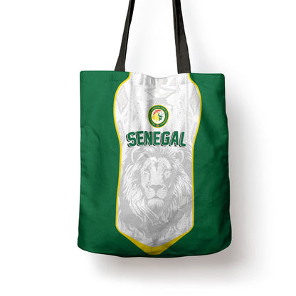 Senegal Football 2026 Tote Bag Proud Lions of Teranga Spirit