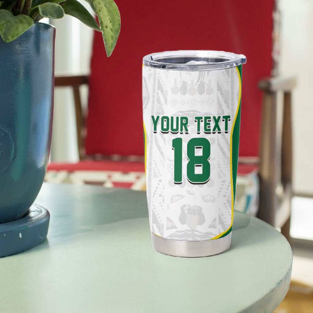 Custom Senegal Football 2026 Tumbler Cup Proud Lions of Teranga Spirit