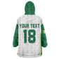 Custom Senegal Football 2026 Wearable Blanket Hoodie Proud Lions of Teranga Spirit
