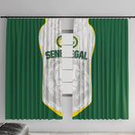 Senegal Football 2026 Window Curtain Proud Lions of Teranga Spirit