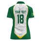 Custom Senegal Football 2026 Women Polo Shirt Proud Lions of Teranga Spirit