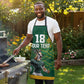 Rugby South Africa Champion Custom Apron Springboks Mascot