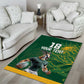 Rugby South Africa Champion Custom Area Rug Springboks Mascot - African Pride